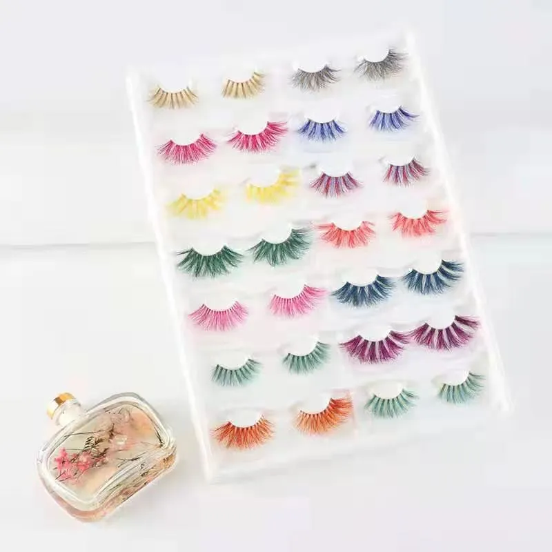 Colorful Eyelashes